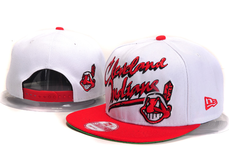 MLB Cleveland Indians NE Snapback Hat #18